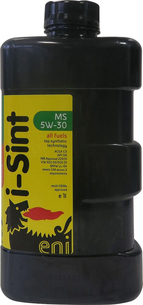 Olio MS 1L lubrificante sintetico 5W30 per motori diesel e benzina