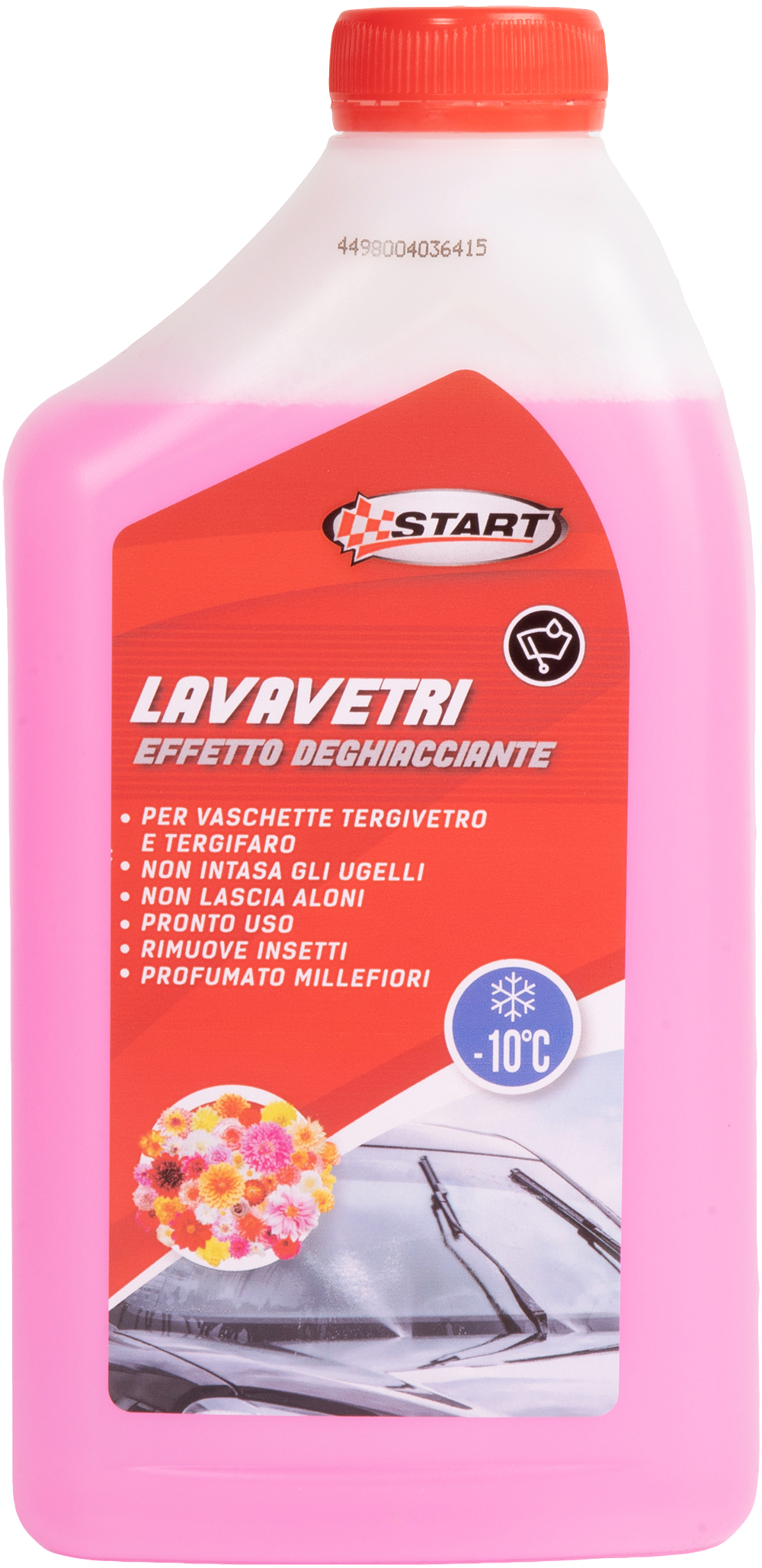 Lavavetri Deghiacciante Millefiori 1L Pronto all'uso