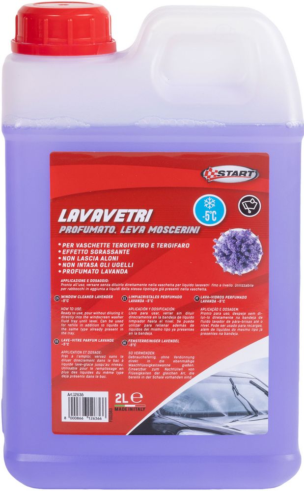 Lavavetri Profumato Lavanda -5° 2L Sgrassante