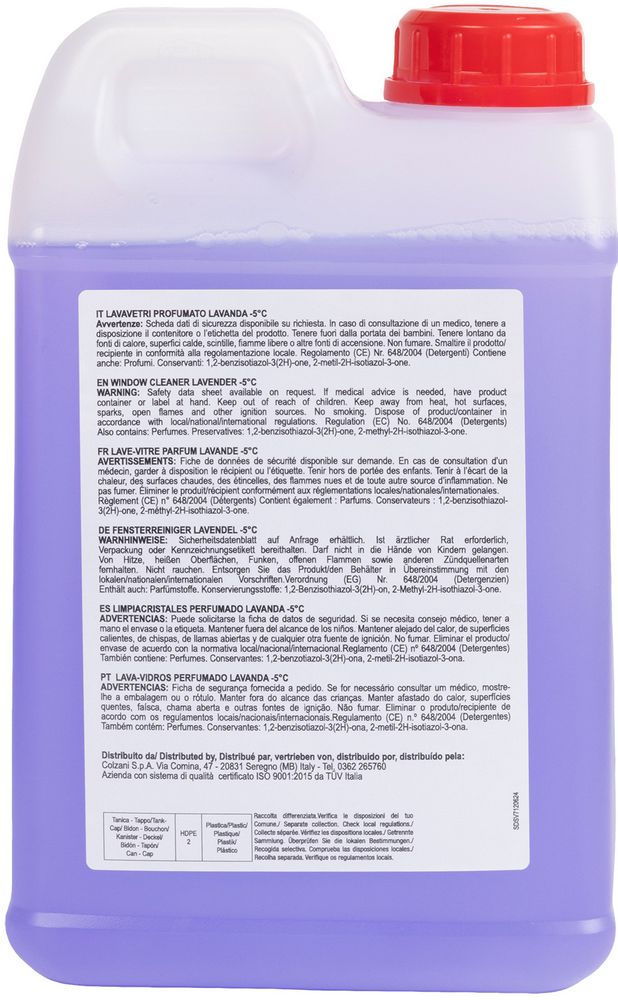Lavavetri Profumato Lavanda -5° 2L Sgrassante - Image 4