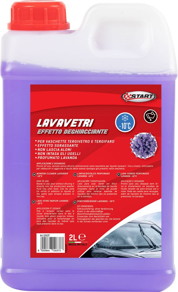 Lavavetri Deghiacciante -10° Lavanda 2L Pronto Uso