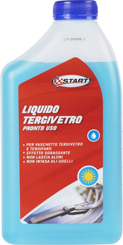 Liquido tergivetro pronto all'uso 1L effetto sgrassante
