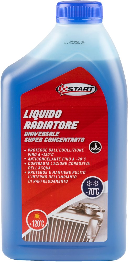 START- Antigelo Concentrato -70°C +120°C 1L per Radiatori