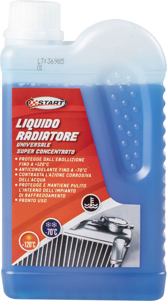 START: Antigelo Radiatore -70°C Puro, Protezione Totale in 500 ml