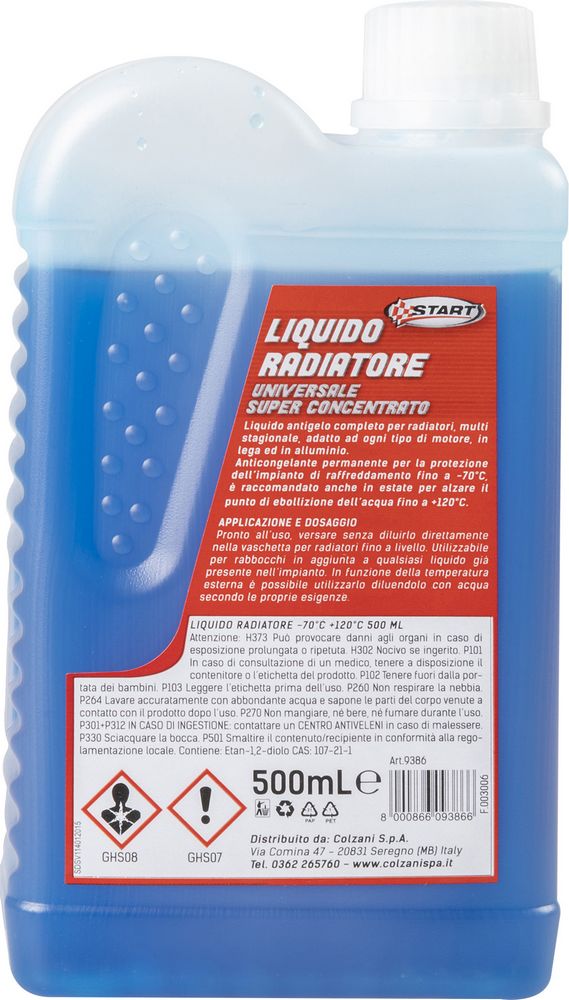 START: Antigelo Radiatore -70°C Puro, Protezione Totale in 500 ml - Image 4