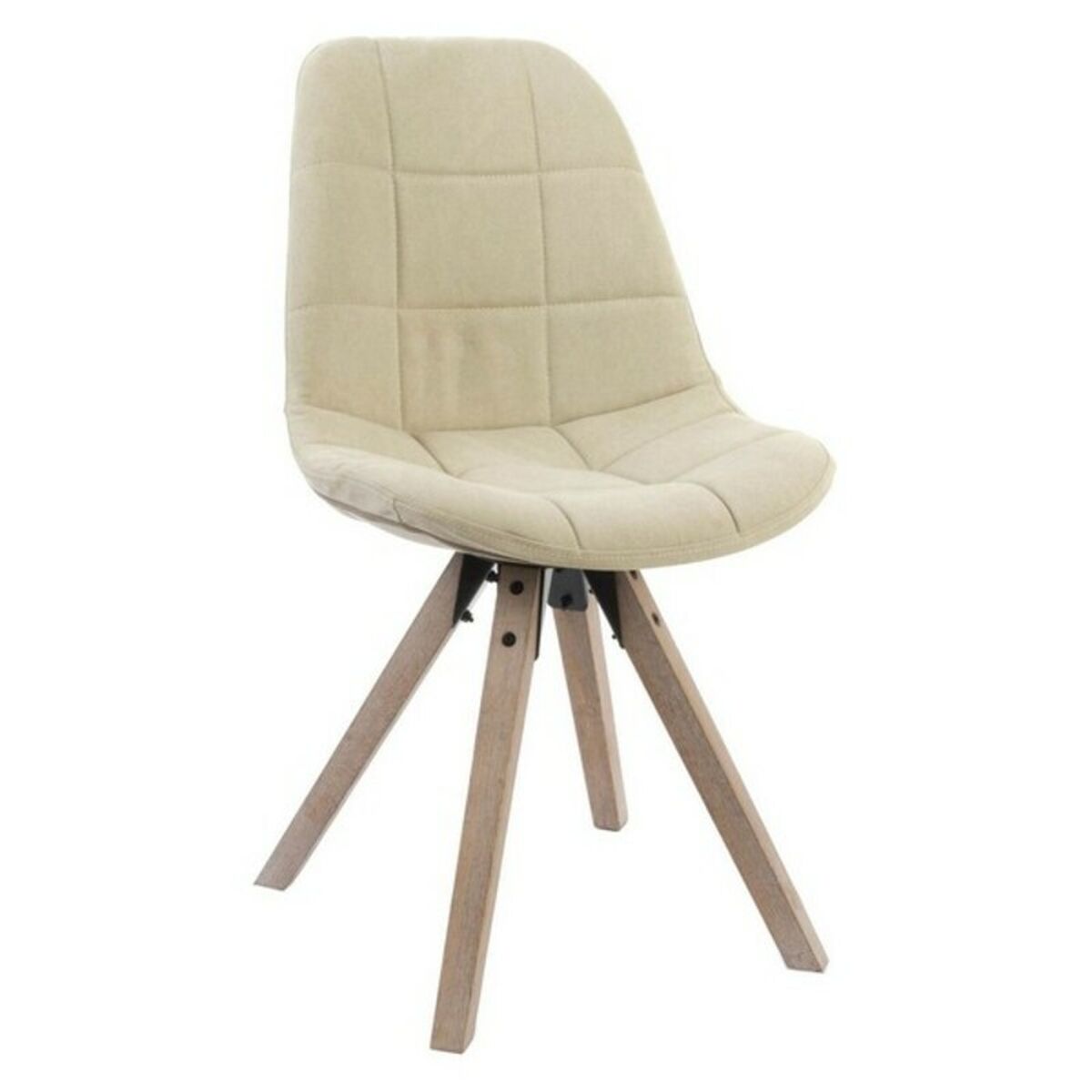 Sedia Da Sala Da Pranzo Dkd Home Decor Beige Multicolore 47 X 55 X 85 cm