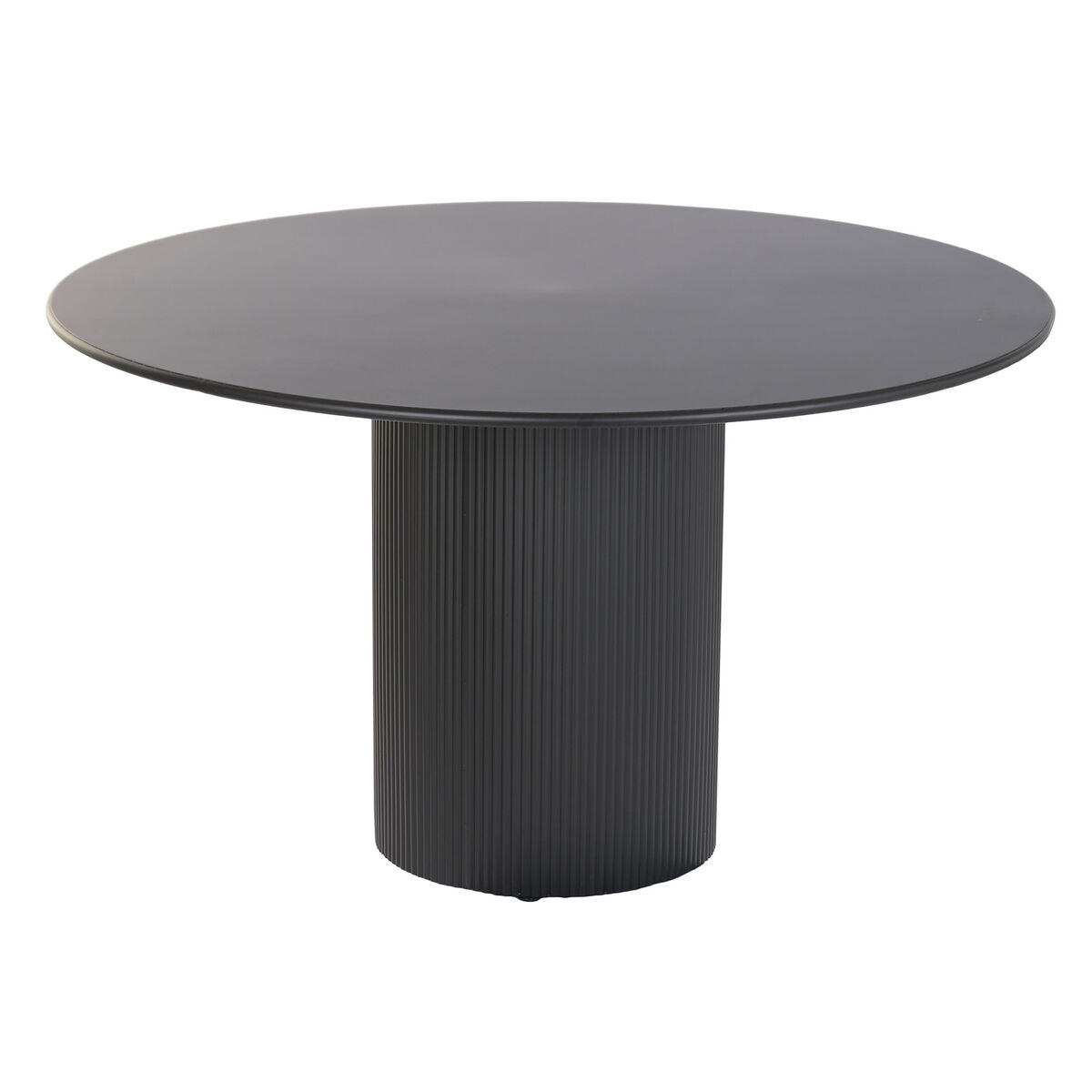 Tavolo Da Pranzo Home Esprit Nero Metallo 130 X 130 X 75 cm