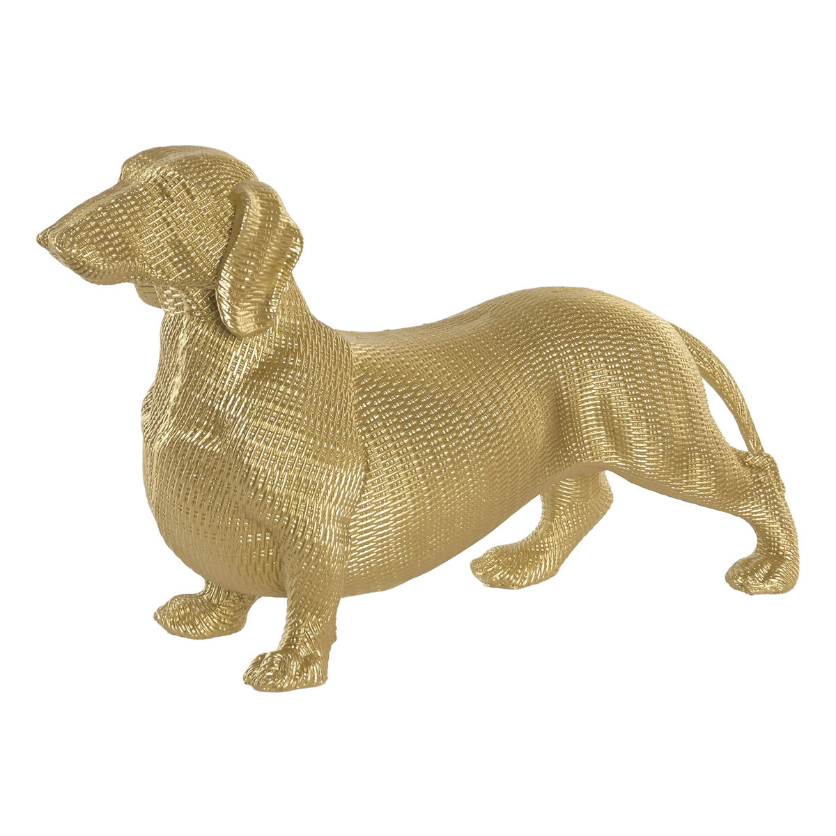 Statua Decorativa Home Esprit Dorato Cane