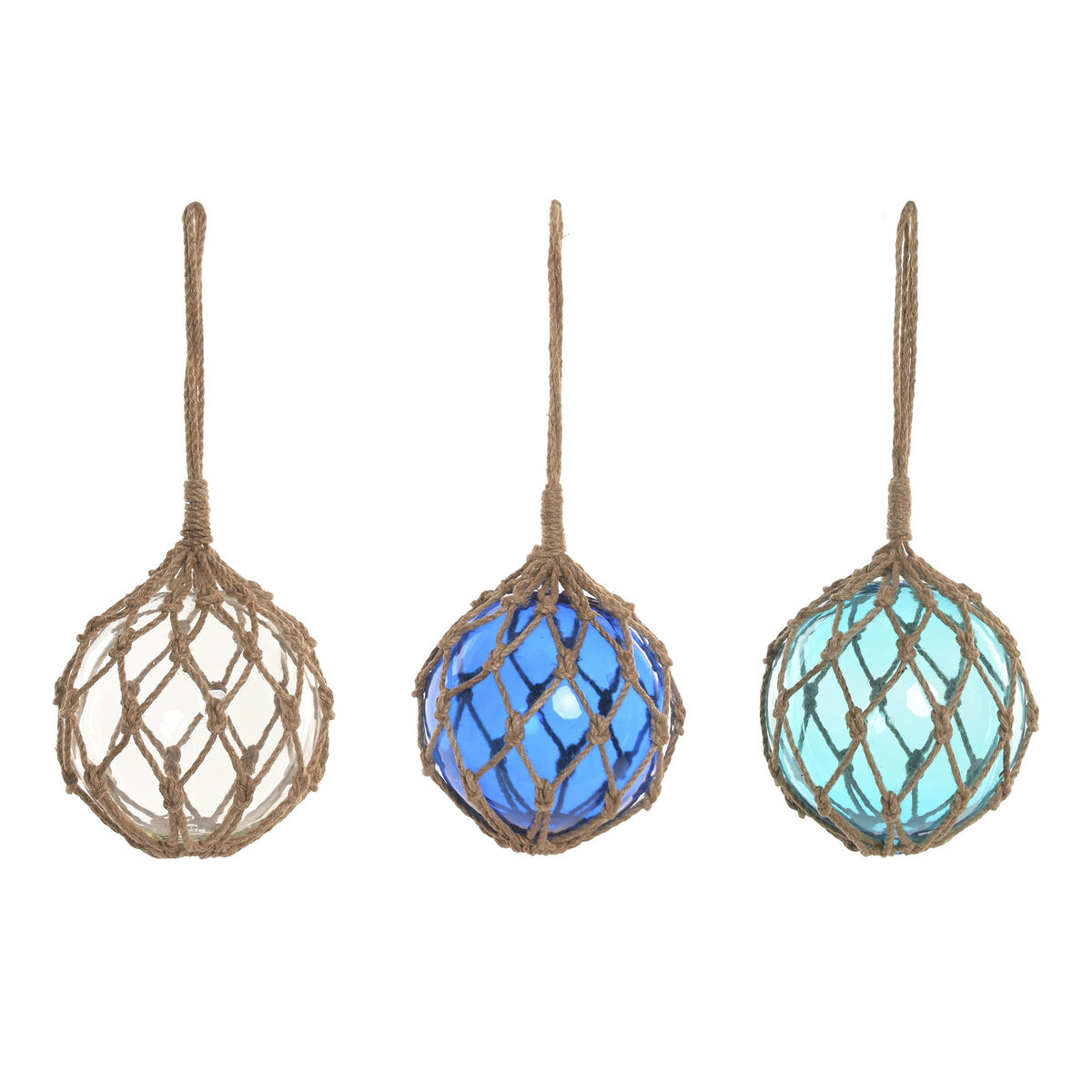 Sfera Decorativa Home Esprit Azzurro Trasparente (3)