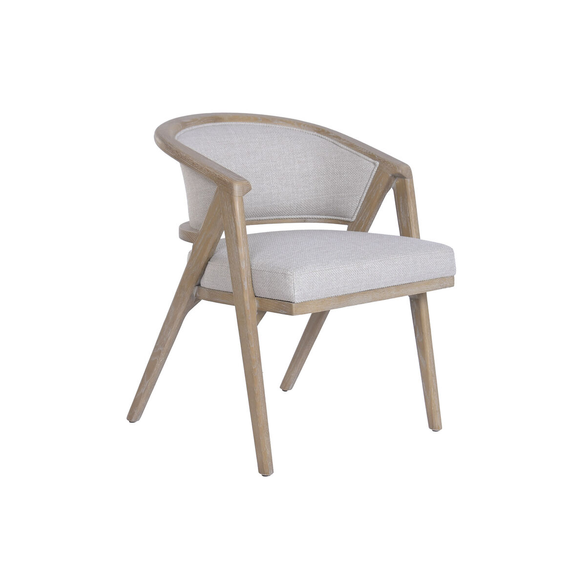 Sedia Da Sala Da Pranzo Home Esprit Poliestere Cenere 58,5 X 56,5 X 73 cm