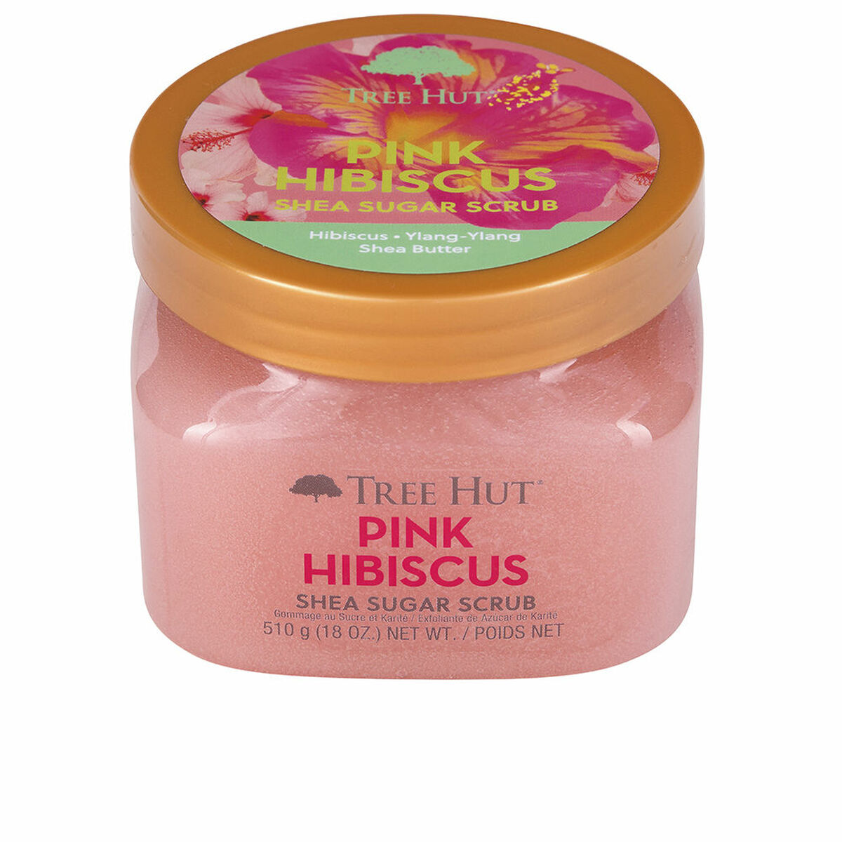 Esfoliante Corpo Tree Hut Pink Hibiscus 510 G