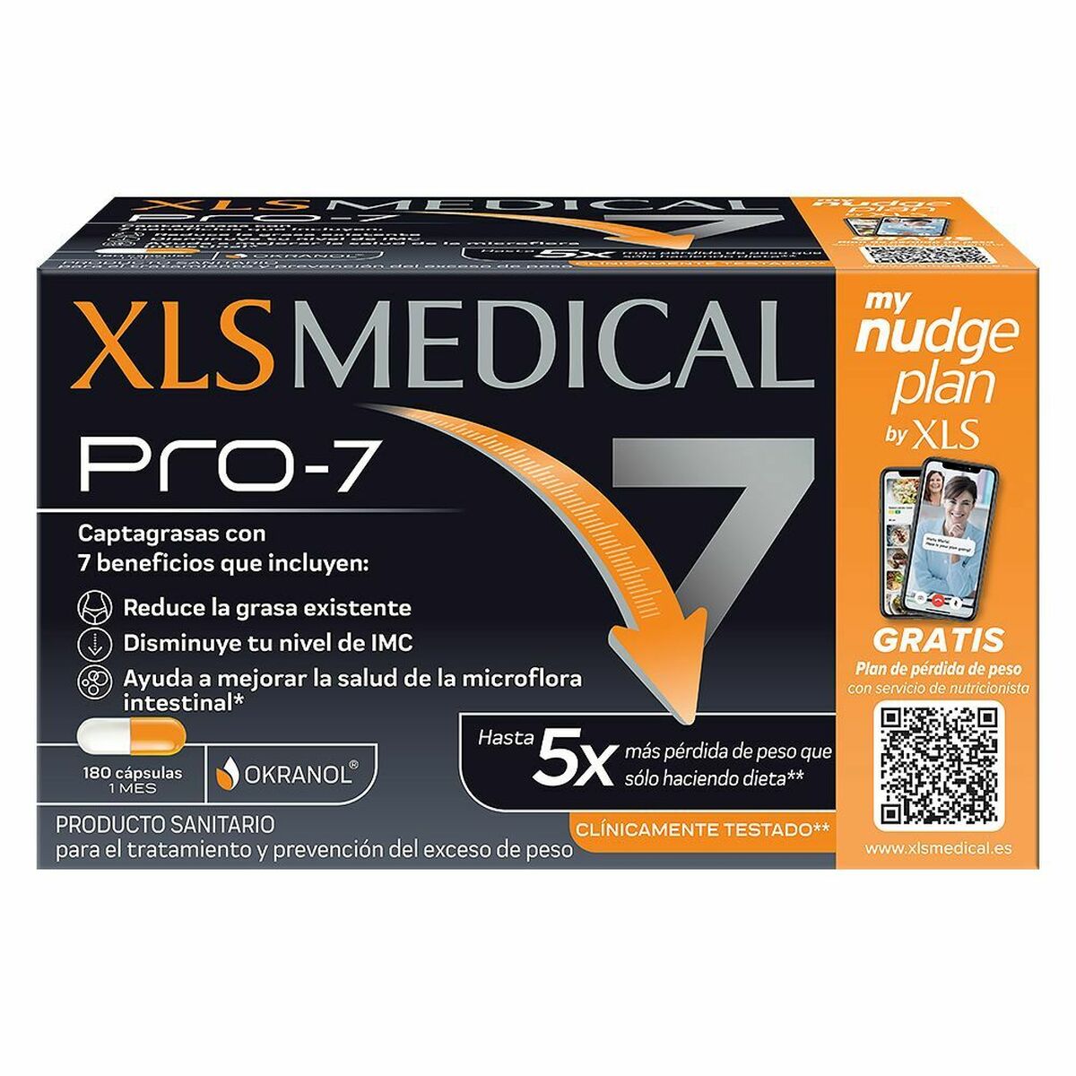 Brucia Grassi Xls Medical PrO-7 180 Unità