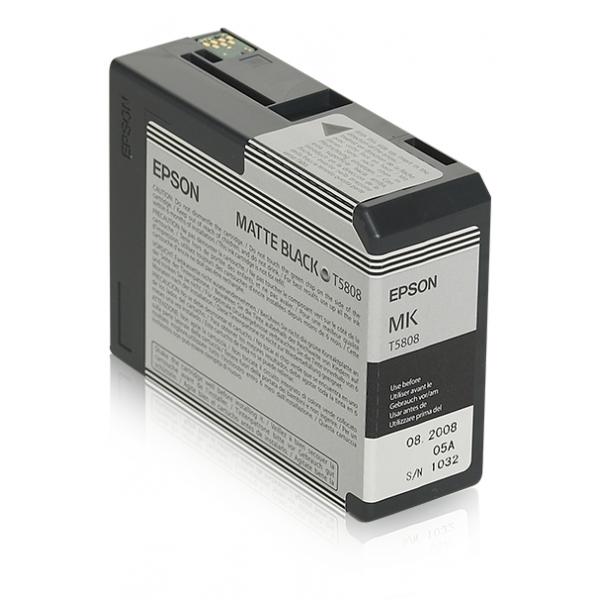 Epson T5808 - 80 Ml - Nero Opaco - Originale