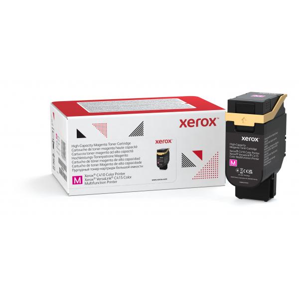 Xerox Cartuccia Toner Magenta A Alta Capacità Da 7000 Pagine Per Stampante A Colori ® C410?/?multifunzione A Colori ® Versalink® C415 [006r04687] (ve