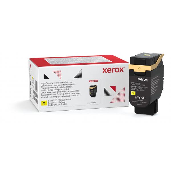 Xerox Cartuccia Toner Giallo A Alta Capacità Da 5500 Pagine Per Stampante A Colori ® C320?/?multifunzione A Colori ® C325 [006r04830] (xerox C320 / C