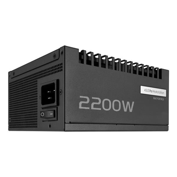 Asus Pro Ws 2200w Platinum Alimentatore Per Computer 20+4 Pin Atx Atx Nero (2200w Asus PrO-WS-2200p Platinum Power Supply)