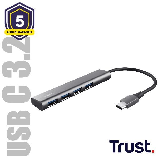HALYX 4-PORT USB-C HUB