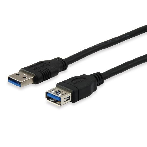 USB 3.0 EXTENSION A->A M/F 2M BLAC