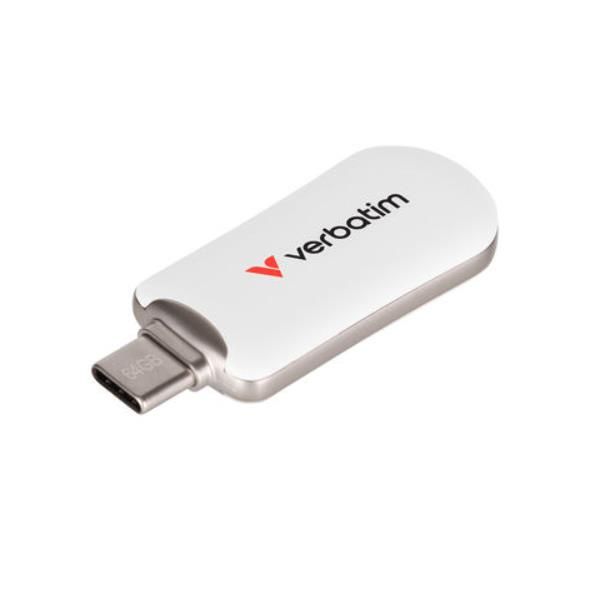 PLECTRA USB-C FLASH DRIVE WH 64GB