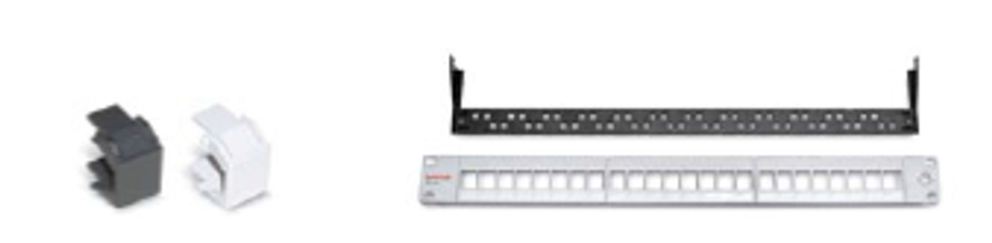 PANN.1U KU PER 24 RJ45U NERO