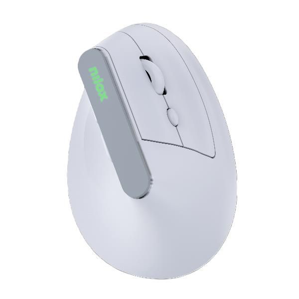 VERTICAL MOUSE DUAL RECHARG. WHITE