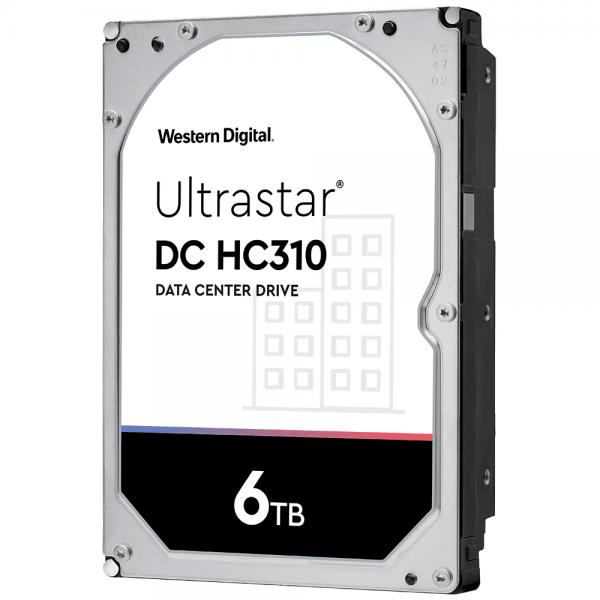 Western Digital Ultrastar DC HC310 disco rigido interno 6 TB 7200 Giri/min 256 MB 3.5 Serial ATA III (6TB 256MB 7200RPM SATA ULTRA - **New Retail** ULTRASTAR - 7K6000 4KN ISE - Warranty: 12M)