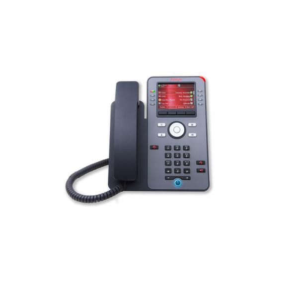 Avaya J179 telefono IP Nero (J179 IP phone Black - J179, IP Phone, Black, Wired - handset, Desk/Wall, 8.89 cm [3.5], G.711,G.722,G.726,G.729ab,OPUS - Warranty: 12M)