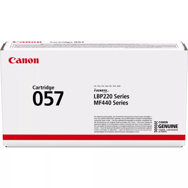 Canon 057 cartuccia toner 1 pz Originale Nero (OEM Canon 3009C002 057 Black 3100 Pages Original Toner)