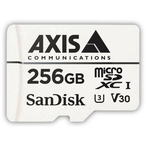 Axis 02021-001 memoria flash 256 GB MicroSDXC UHS (AXIS SURVEILLANCE CARD 256GB - MICROSDXC CARD F/ VIDEO SURVEILL)