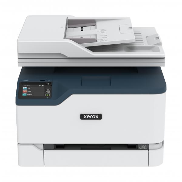 Xerox C235 A4 22 ppm Copia/Stampa/Scansione/Fax wireless con stampa fronte/retro PS3 PCL5e/6 ADF 2 vassoi Totale 251 fogli (Xerox C235 A4 22 ppm Copia/stampa/Scansione/Fax wireless PS3 PCL5e/6 ADF 2