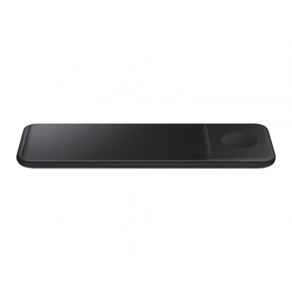 Samsung EP-P6300 Auricolare, Smartphone, Orologio intelligente Nero USB Carica wireless Ricarica rapida Interno (Samsung EP-P6300 Wireless Charger Trio black)