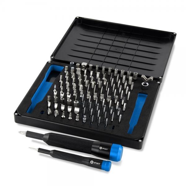 iFixit EU145392-1 strumento di riparazione di dispositivi elettronici (Manta Driver Kit [112 Bits] - 112 pc[s], 12-spline - flange,Flat,Hex [metric],JIS B 1012,Nut - Warranty: 24M)