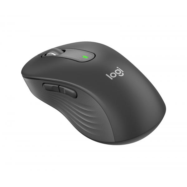 Logitech Signature M650 mouse Bluetooth (Logitech Mouse M650 SIGNATURE Large WL [RIGHT] BOLT graphite BT f?r gro?e H?nde [> 19,0 cm], Rechtsh?nder)
