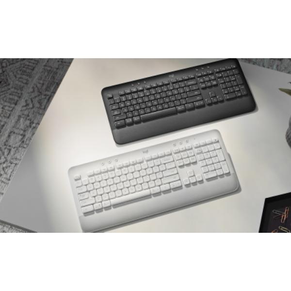 Logitech 920-010951 tastiera Ufficio Bluetooth QWERTY Nordic Grafite (Logitech Signature K650 - tastatur - Q)