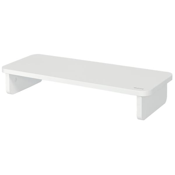 Leitz 64340001 Supporti a parete per TV 61 cm [24] Scrivania Bianco (Leitz Ergo Monitor Stand)