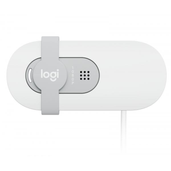 Logitech Brio 100 (Logitech Webcam BRIO 100, Full-HD 1080p, USB-A, off-white)