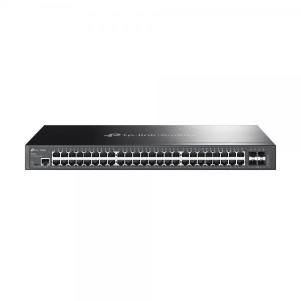 TP-Link Omada SG3452 switch di rete Gestito L2+ Gigabit Ethernet [10/100/1000] 1U Nero (TP-LINK JETSTREAM 48PT GB L2 MAN SWT)