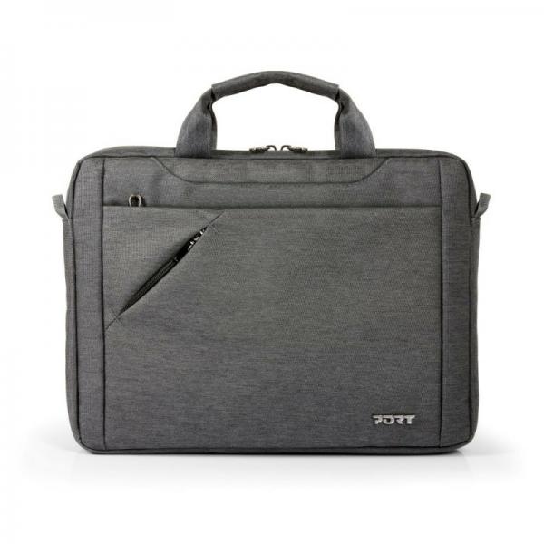 Port Designs 135178 borsa per laptop 35,6 cm [14] Borsa con caricamento dall'alto Grigio (PORT Designs 13-14 Sydney ECO Laptop)