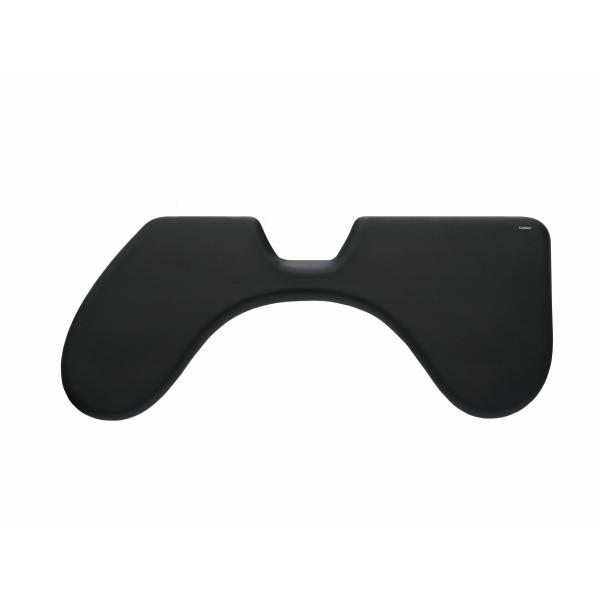 Contour Design CDWRRMMAX00410 poggiapolso Pelle vegana Nero (Contour Wrist rest; RollerMouse Max [2Years warranty])