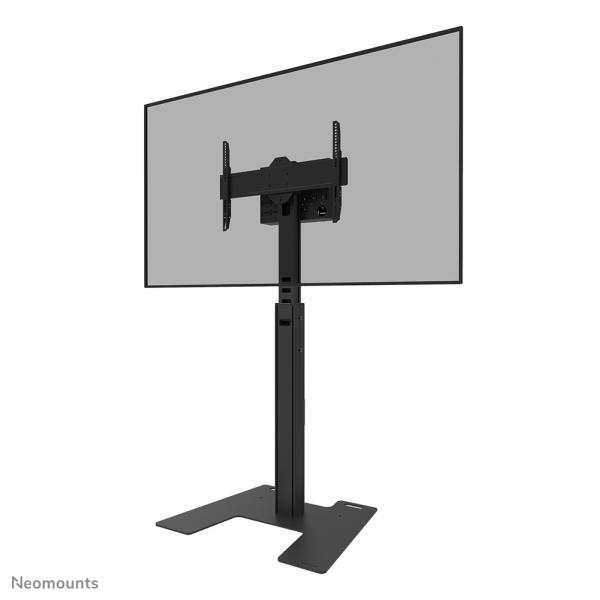 Neomounts FL45S-825BL1 Supporto da pavimento per TV 37-75 - TÜV (FL45S-825BL1, Display Floor - Stand, 37-75 , Max 70 kg, - Manual H:104-157 cm, VESA 100x100-600x400, Lockable [excl. lock], T?V - Warr