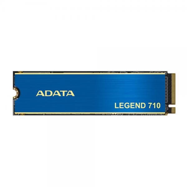 ADATA LEGEND 710 256 GB M.2 PCI Express 3.0 NVMe 3D NAND (Adata Legend 710 [ALEG-710-256GCS] 256GB NVMe SSD, M.2 Interface, PCIe Gen3, 2280, Read 2100MB/s, Write 1600MB/s, Heatsink, 3 Year Warranty)