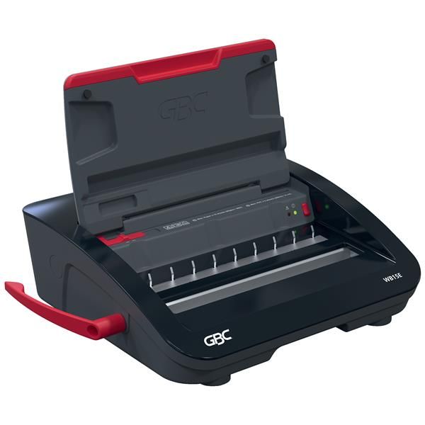 GBC WireBind WB15E Rilegatrice a filo 125 fogli Nero, Rosso (GBC WireBind WB15E Electric Binding Machine)