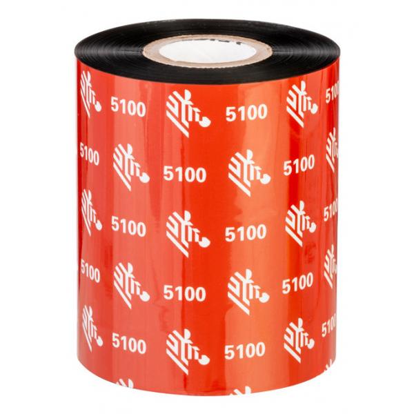 Zebra 5100 Resin nastro termico 450 m Nero (RIBBON 5100 RESIN 110MM - 450 METERS C-25MM BOX OF 6)