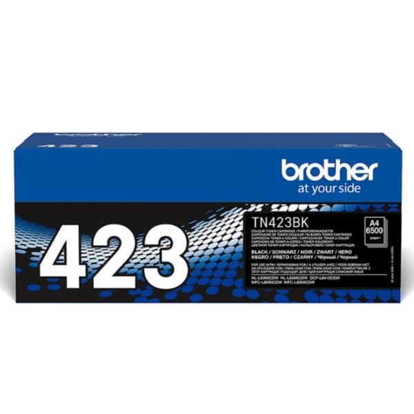 Brother TN-423BK cartuccia toner 1 pz Originale Nero (OEM Brother TN423BK Black 6500 Pages Original Toner)