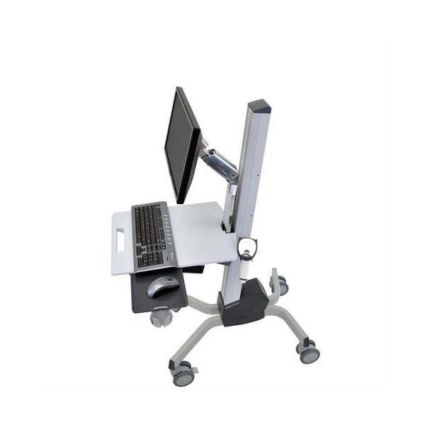 Ergotron Neo-Flex LCD Cart Grigio Pannello piatto Carrello/trolley multimediale (NEO-FLEX LCD CART - 27IN 11.8KG VESA MIS-D)