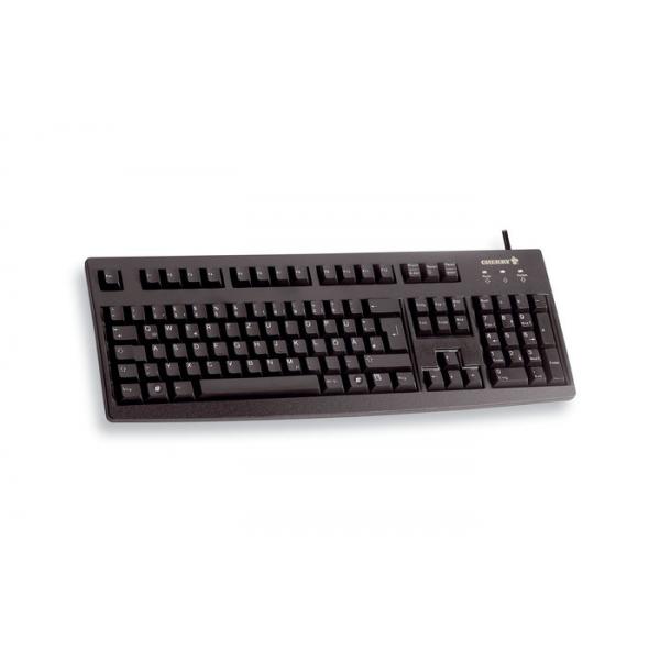 CHERRY G83-6104 tastiera Universale USB QWERTY Inglese US Nero (CHERRY Keyboard G83-6104 [US/EU] black USB)