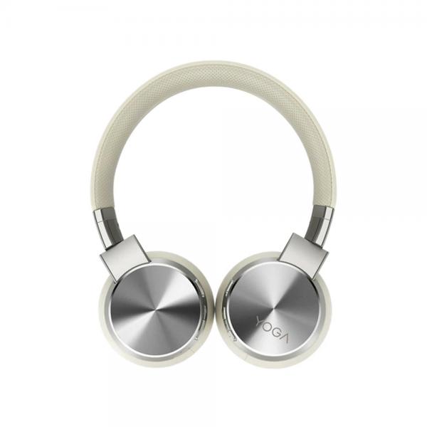 Lenovo Yoga Auricolare Con Cavo E Senza Cavo A Padiglione Bluetooth Crema, Bianco (lenovo Yoga Anc Headphones. Warranty: 1yr Ccr)