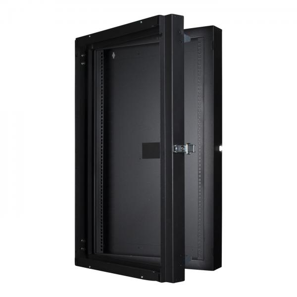 Lanview Rwmd20ubl Rack 20u Nero (19 20u Rack Cabinet Double - Section 600 X 150 X 986mm - - Black - Warranty: 60m)