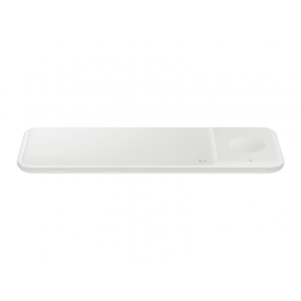 Samsung Wireless Charger Trio Auricolare, Smartphone, Orologio Intelligente Bianco Usb Carica Wireless Ricarica Rapida Interno (trio Wireless Charger