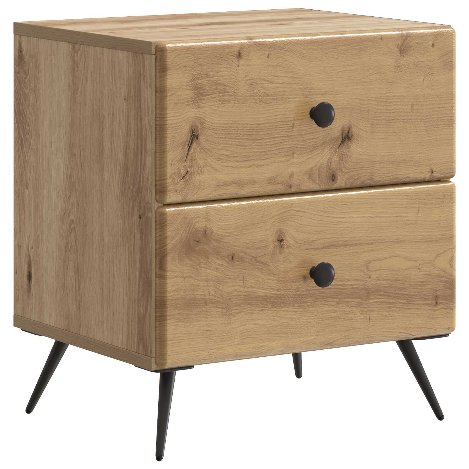 Armadio Da Notte Rovere Artigianale 43 X 34,5 X 47,5 cm